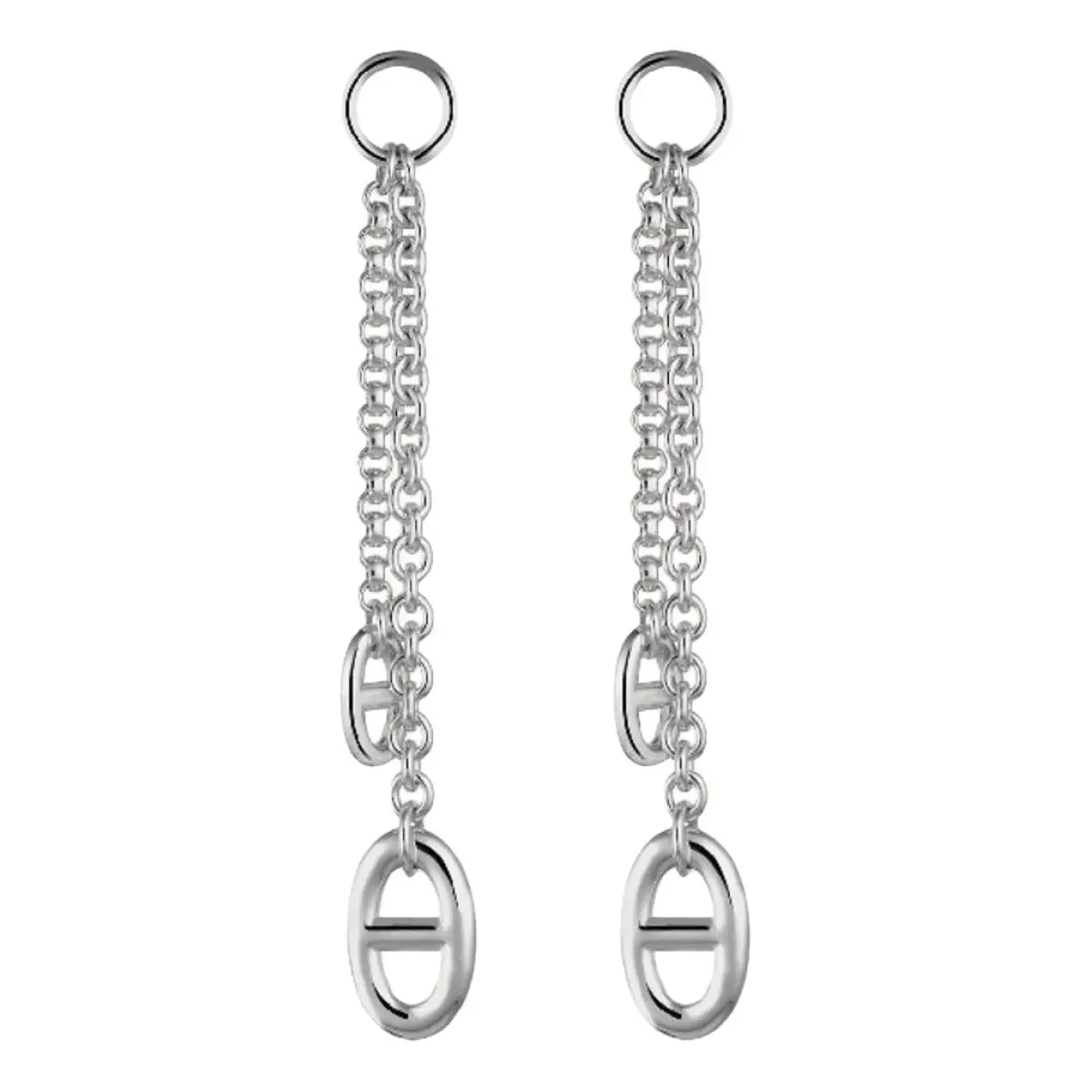 Farandole silver earrings Hermès