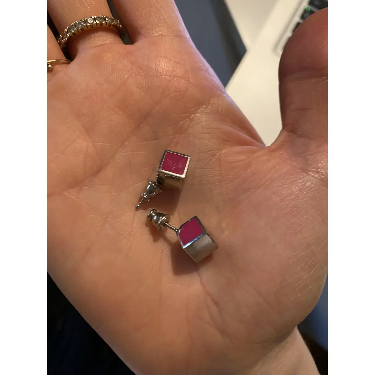 Buy Fendi Silver earrings online