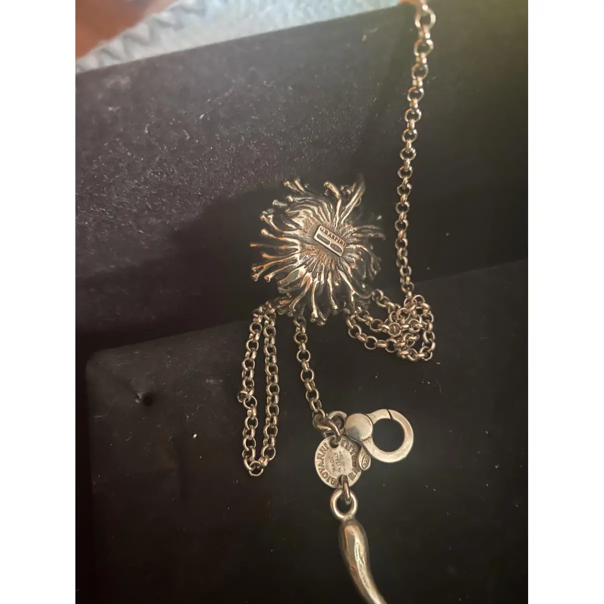 Silver necklace Giovanni Raspini