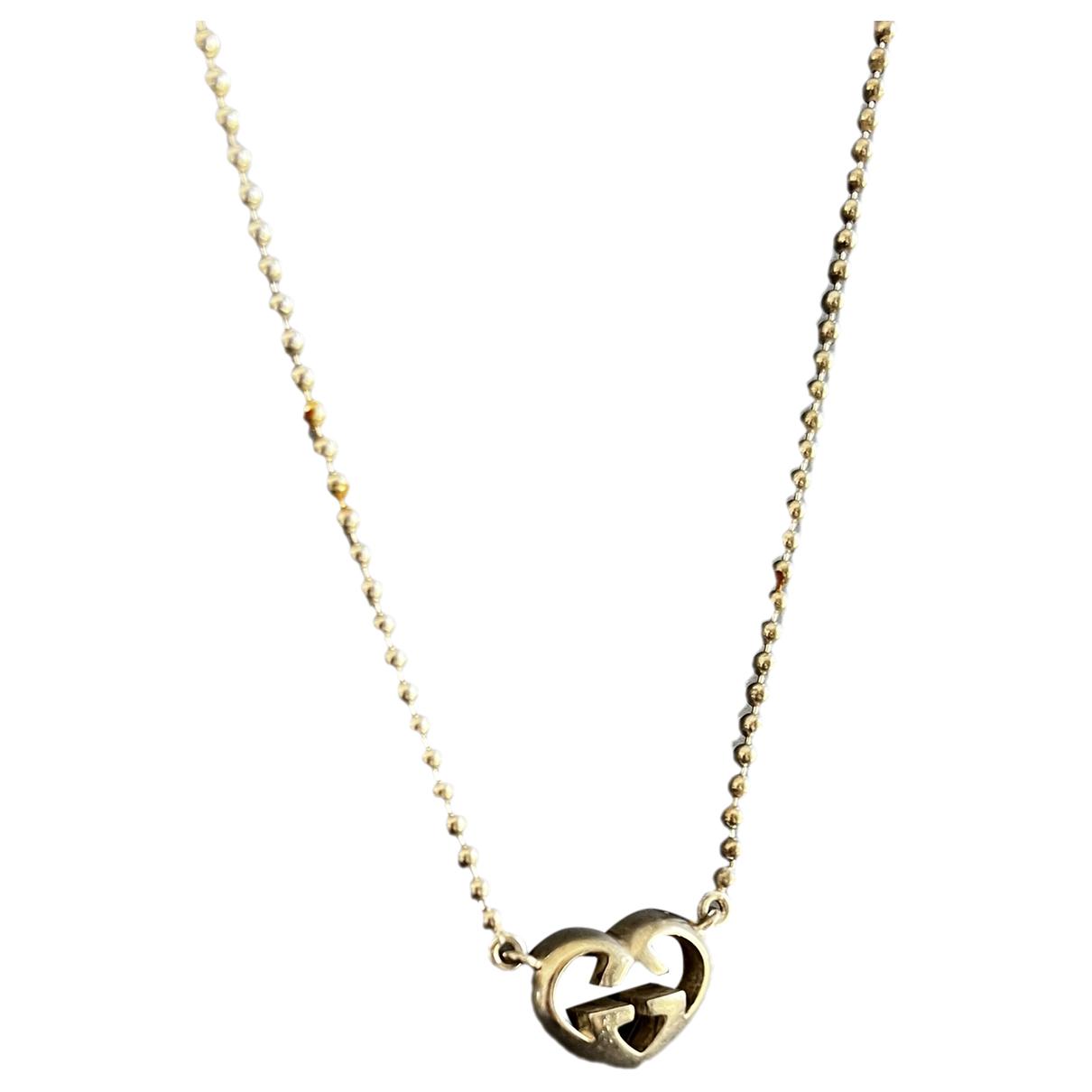 Gucci Link To Love silver necklace