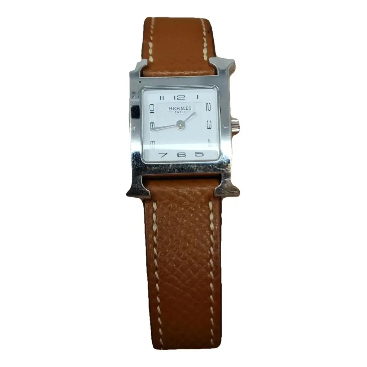 Heure H silver watch