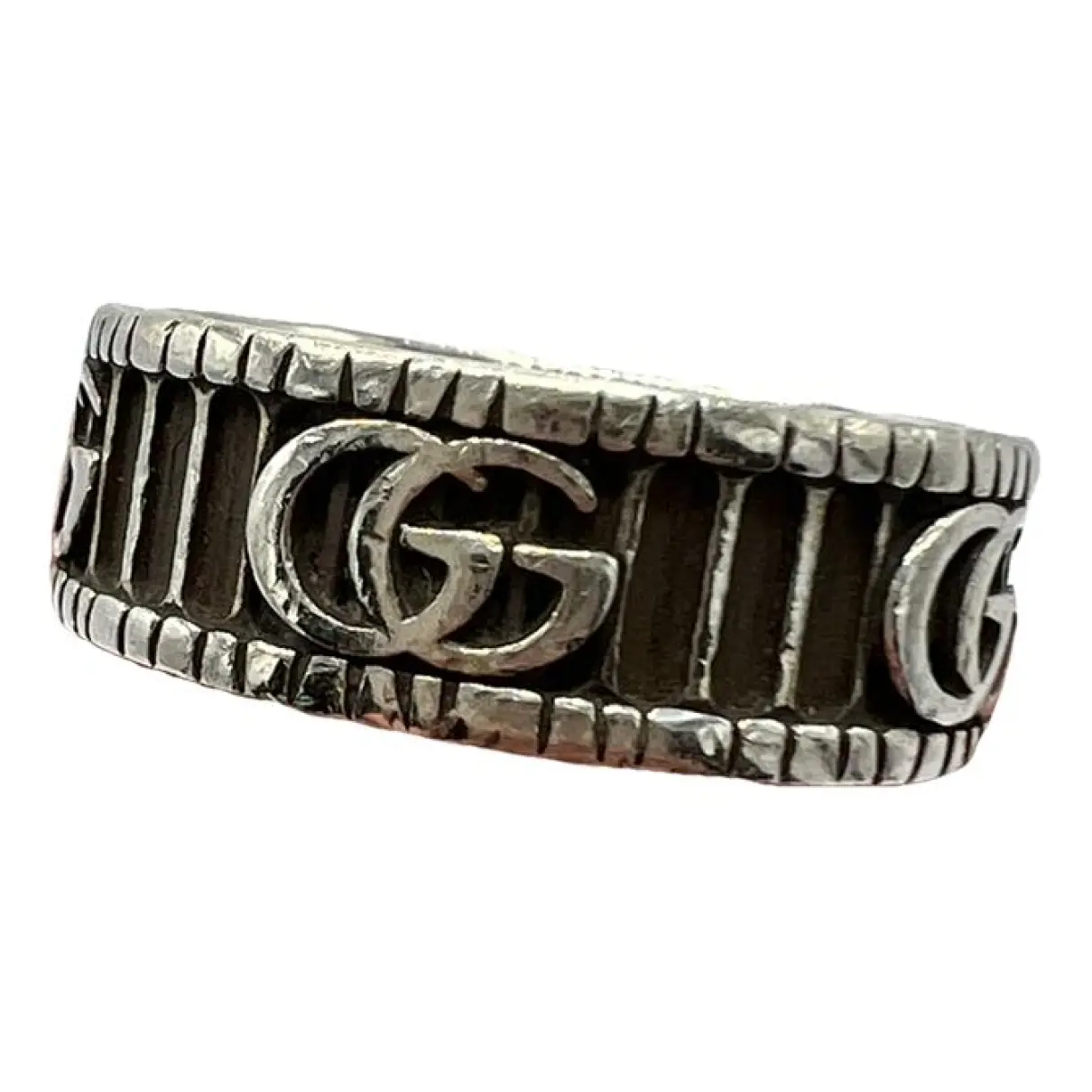Icon silver ring