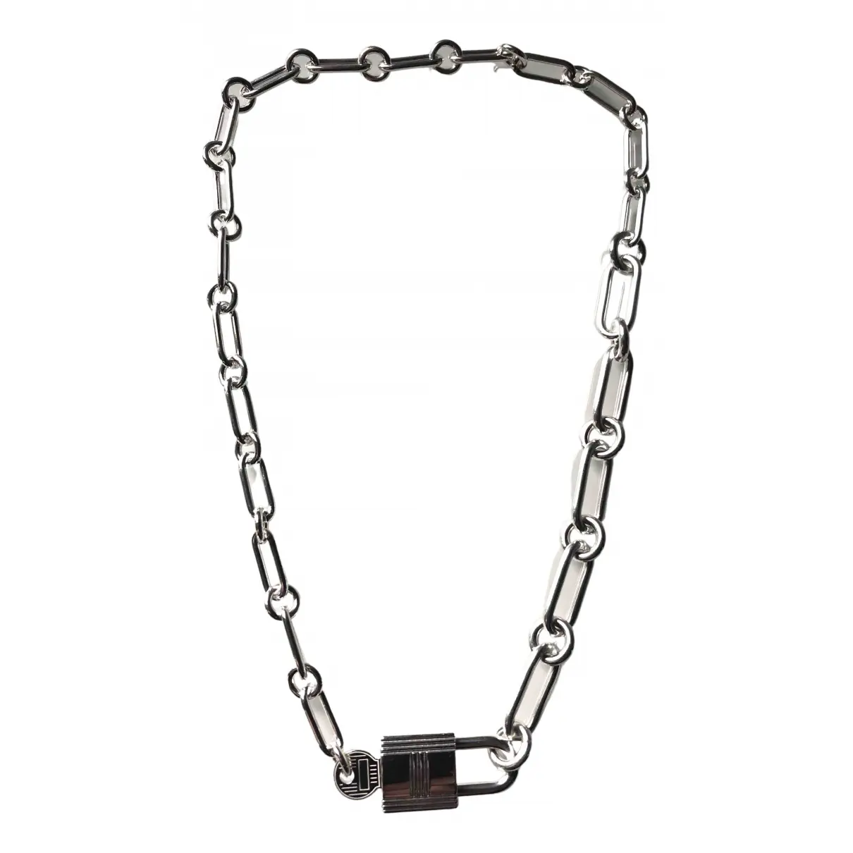 Kelly silver necklace Hermès