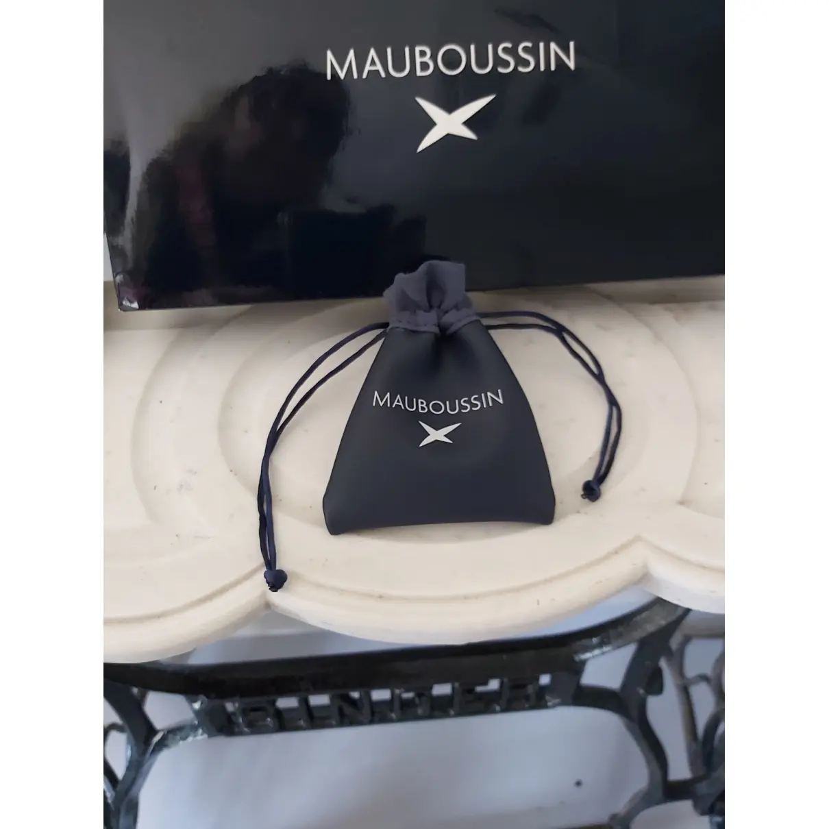 Silver ring Mauboussin