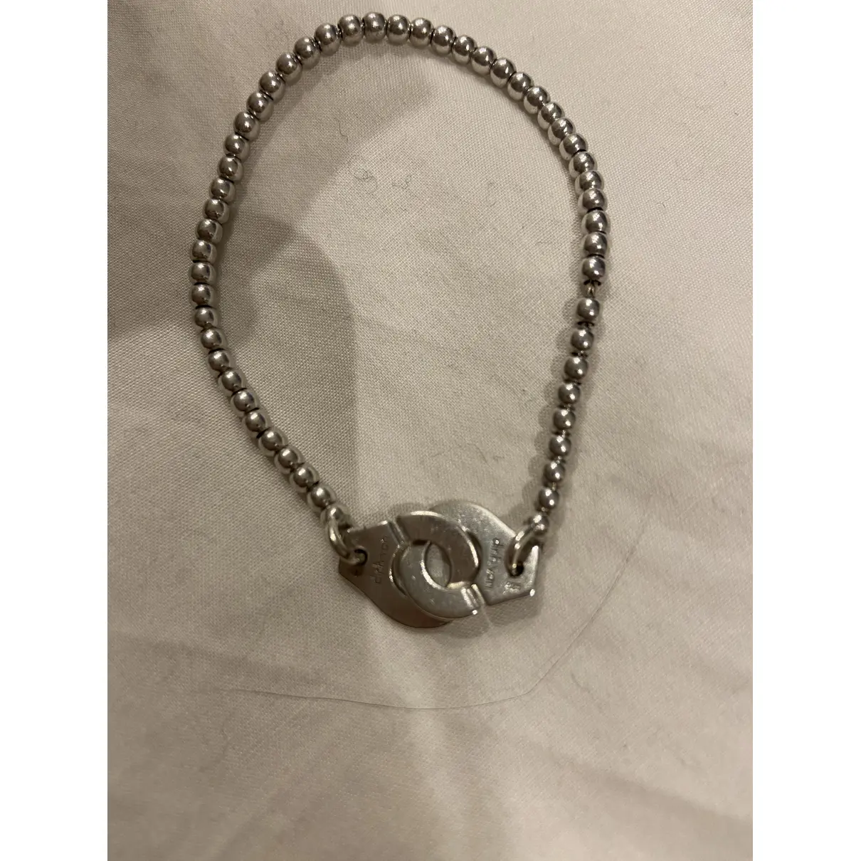 Menottes  silver bracelet Dinh Van