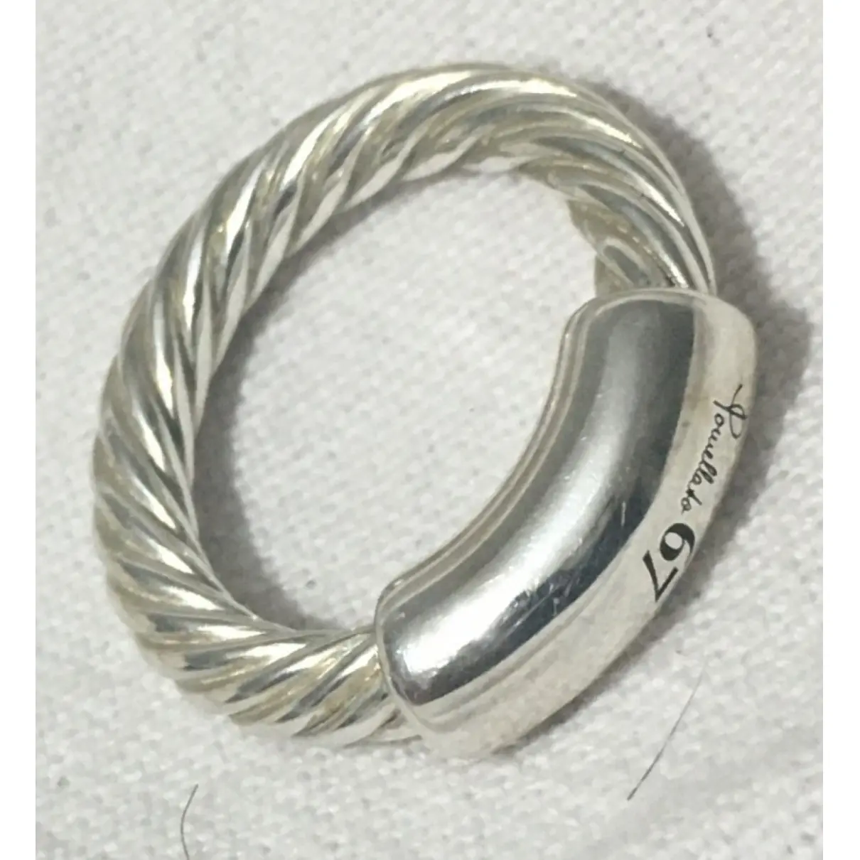 Pomellato Pomellato 67 silver ring for sale