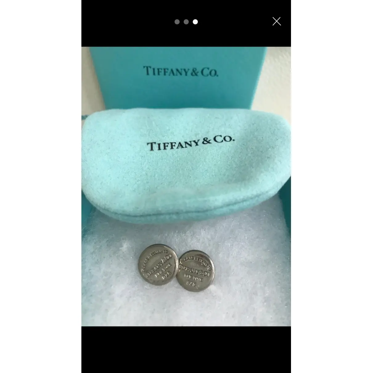 Buy Tiffany & Co Return to Tiffany silver earrings online