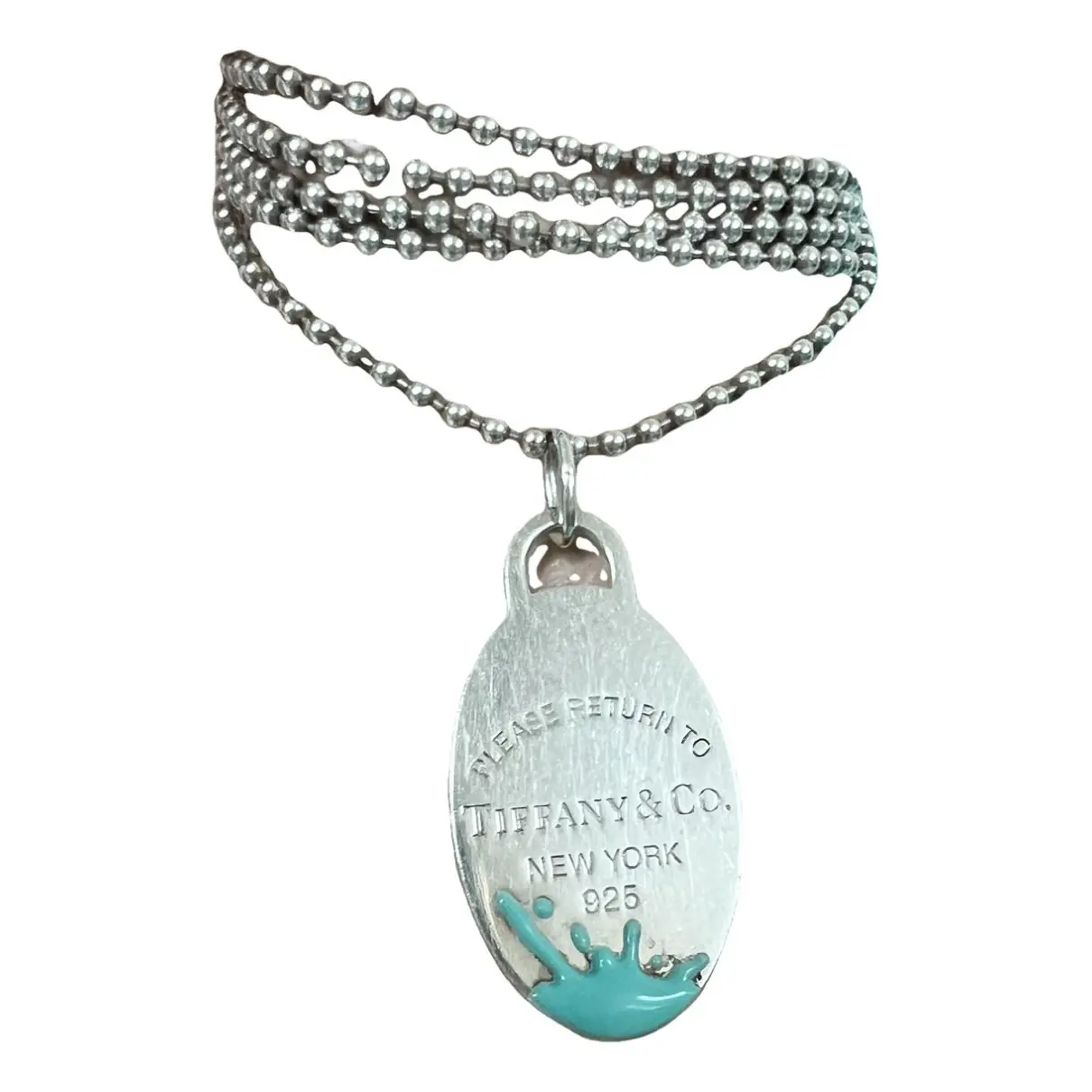 Return to Tiffany silver long necklace Tiffany & Co