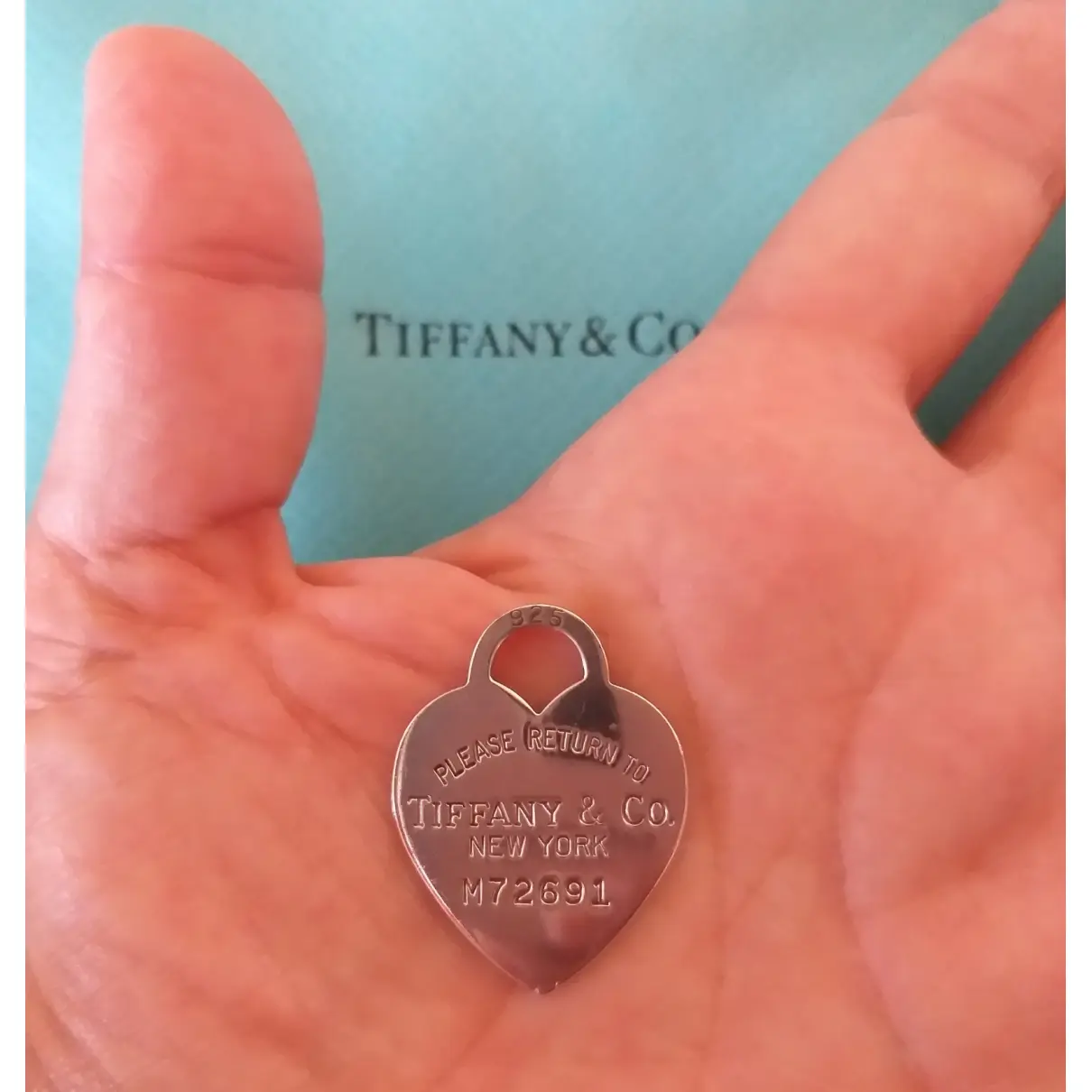 Return to Tiffany silver pendant Tiffany & Co