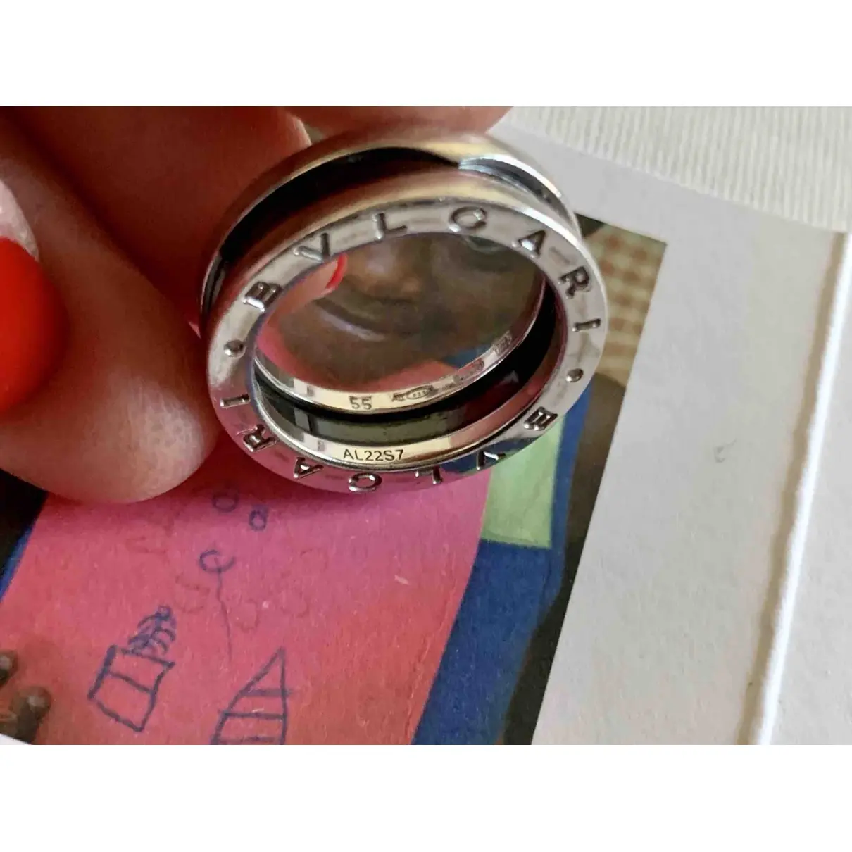 Bvlgari Save The Children silver ring for sale