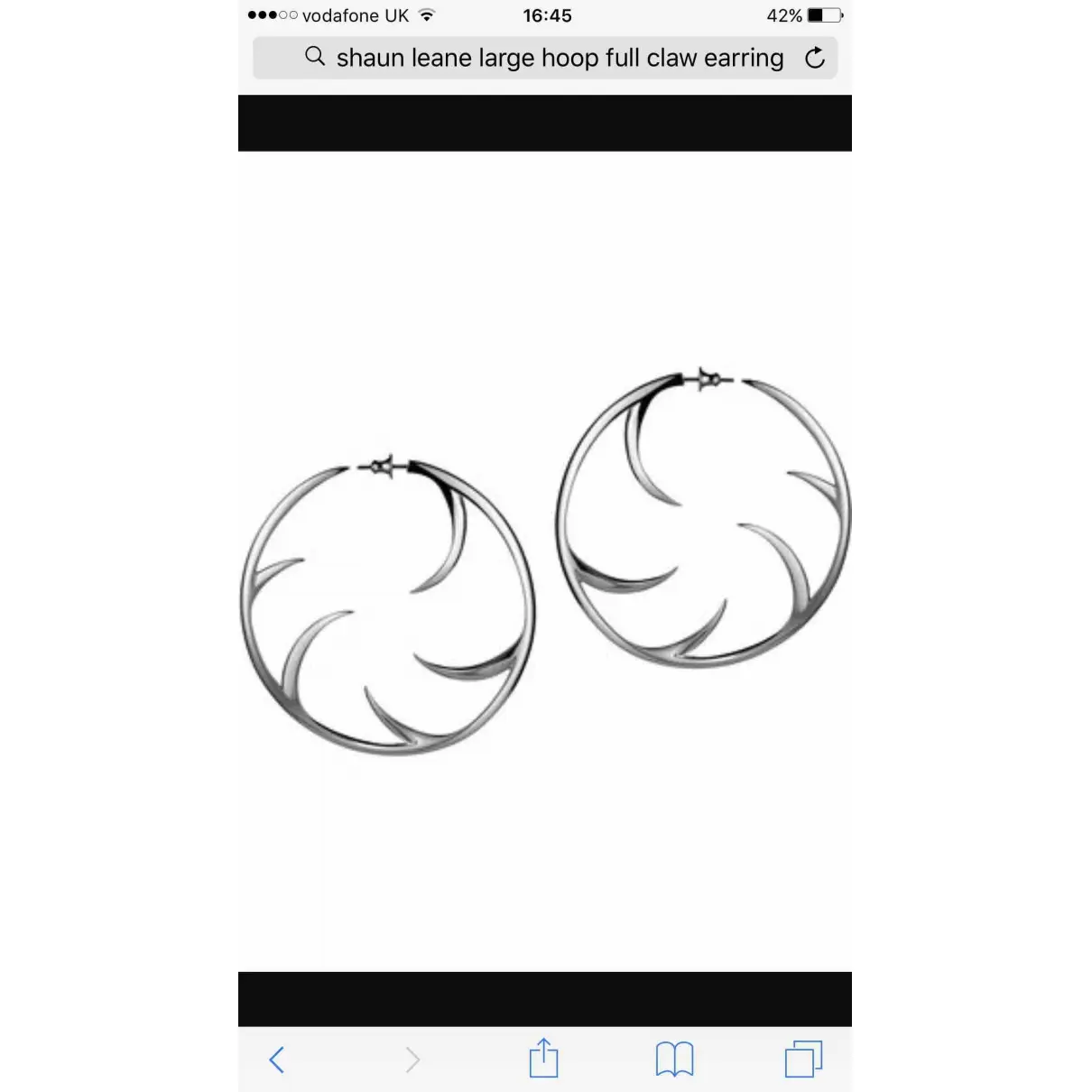 Buy Shaun Leane Silver earrings online
