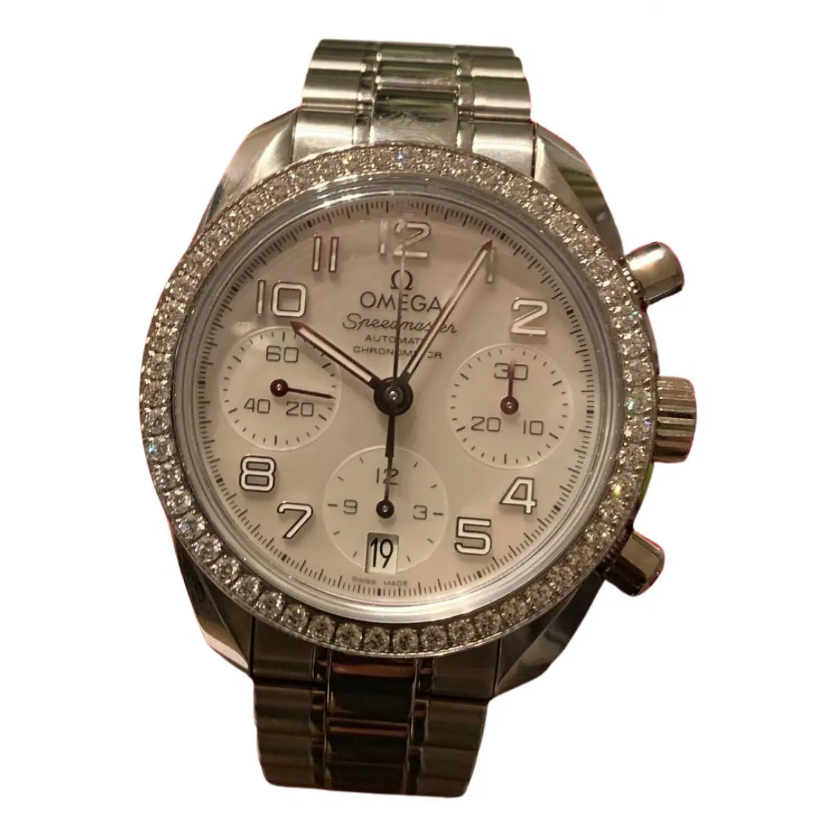 Speedmaster reduced silver watch Omega