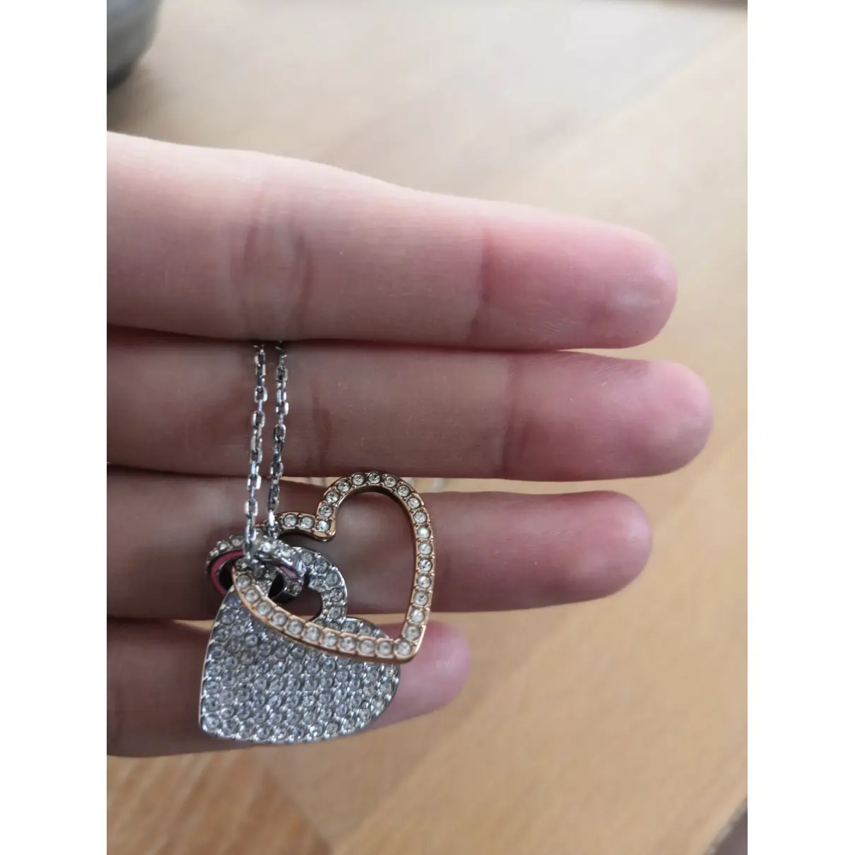 Swarovski Silver necklace for sale