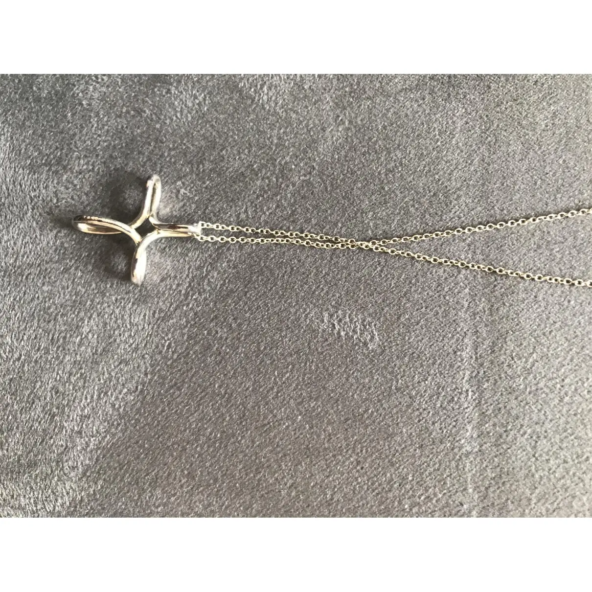 Tiffany & Co Silver necklace for sale