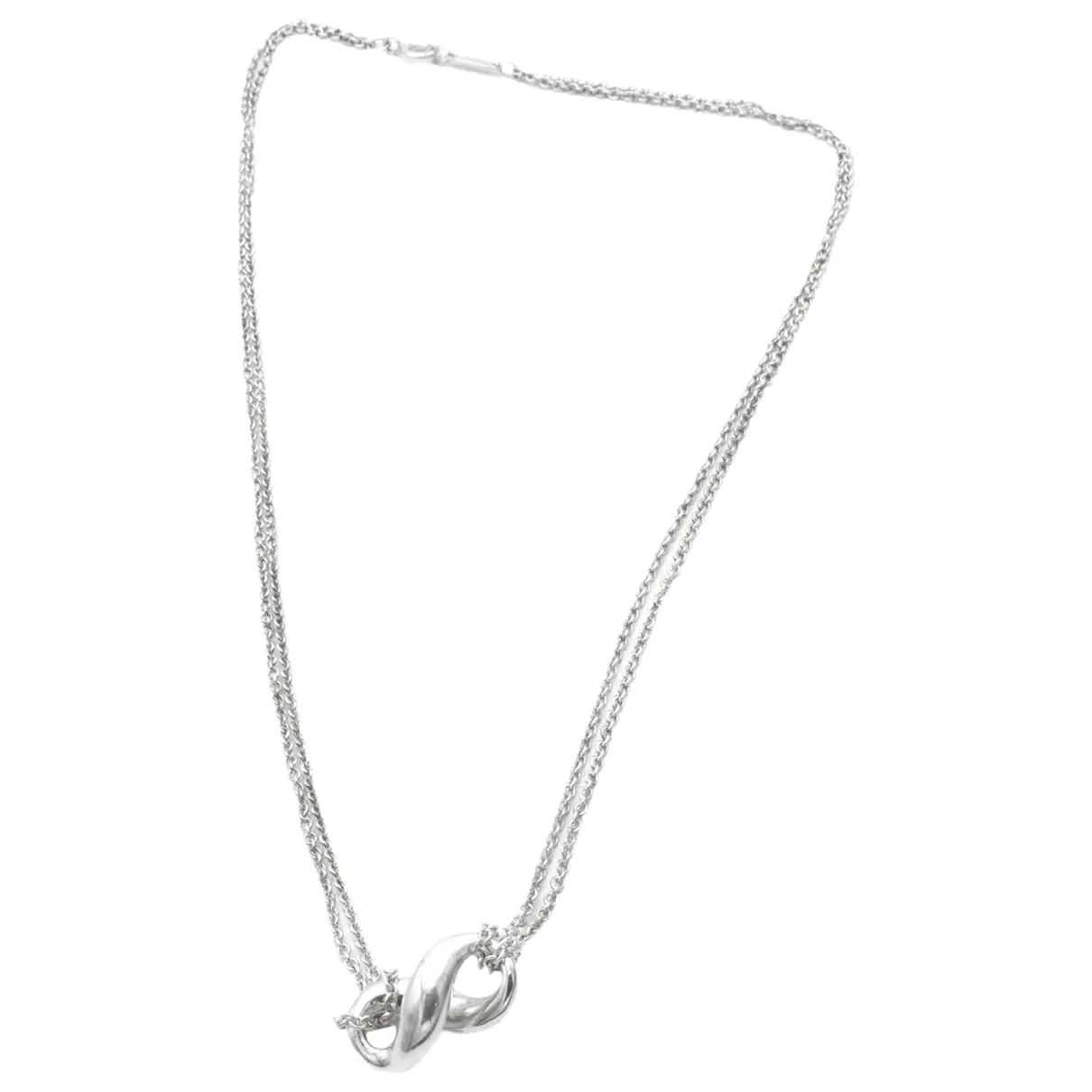 Tiffany Infinity silver necklace