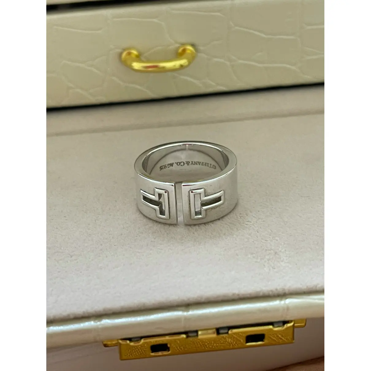Tiffany T silver ring Tiffany & Co