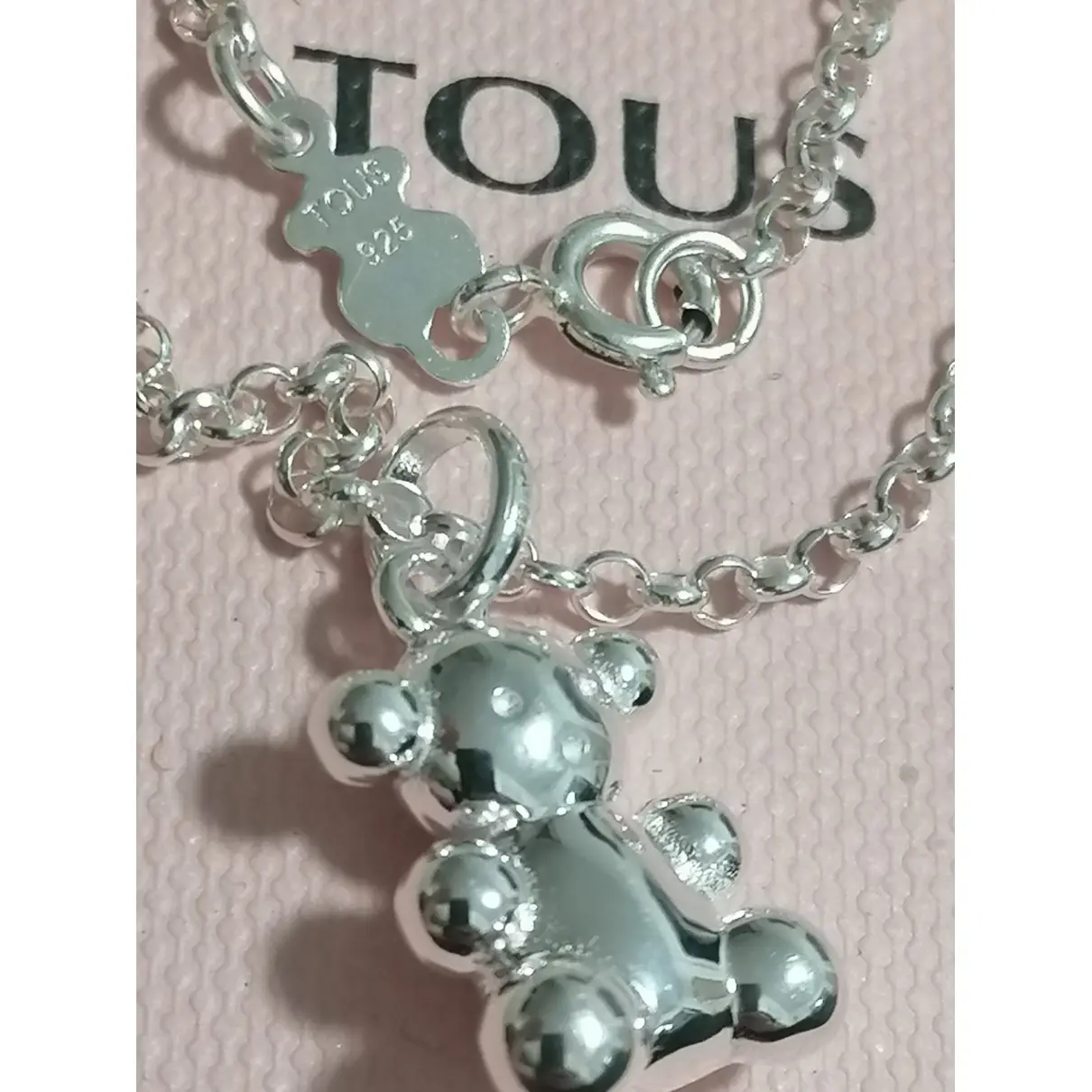 Silver necklace TOUS