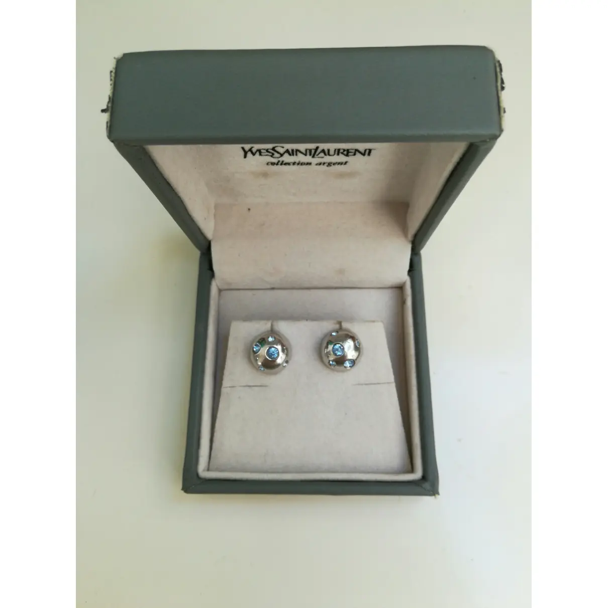 Buy Yves Saint Laurent Silver earrings online