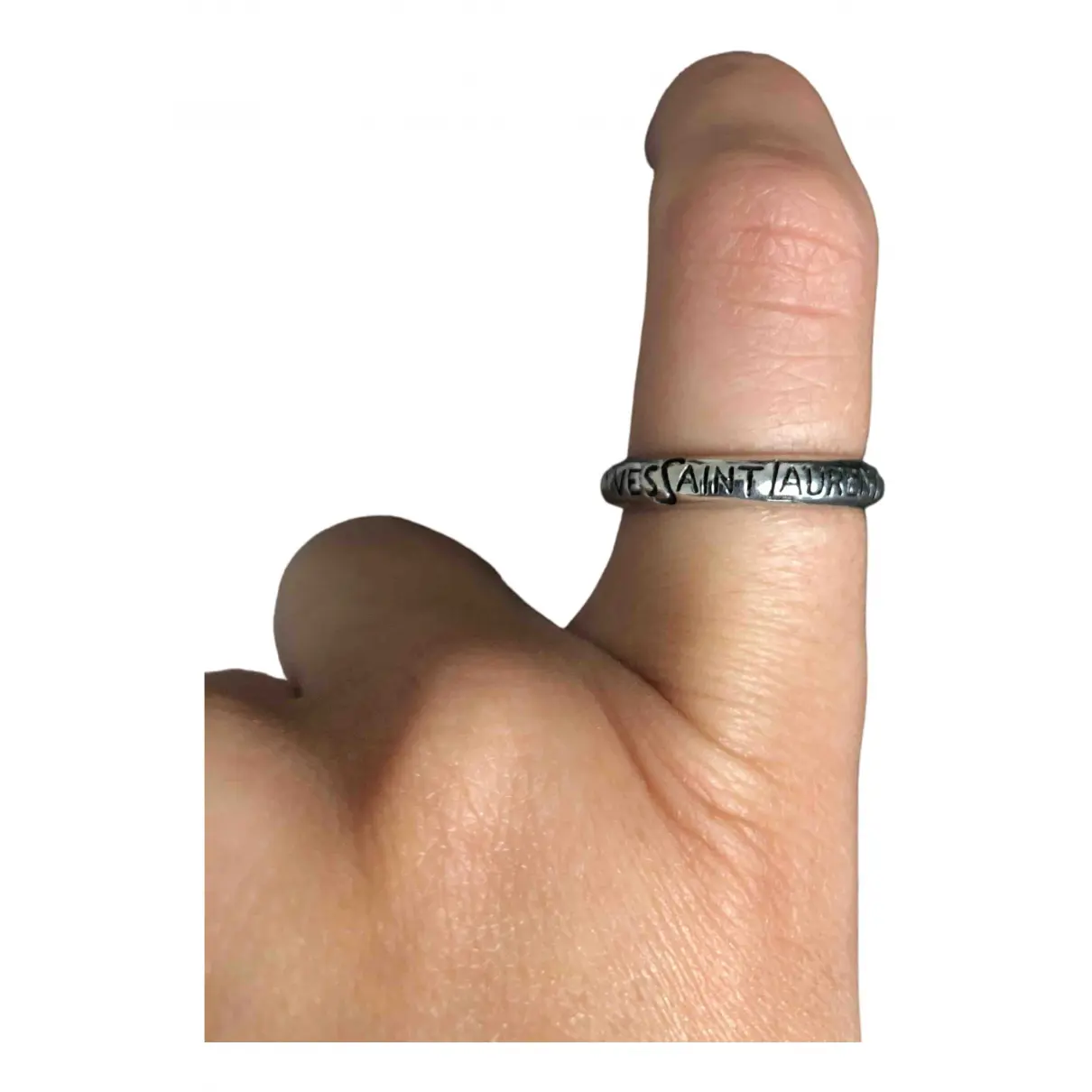 Buy Yves Saint Laurent Silver ring online