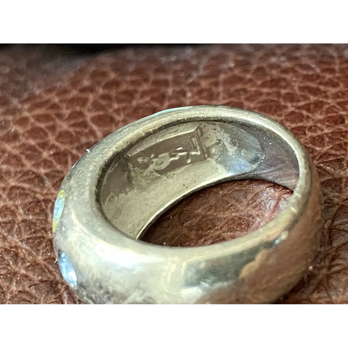 Buy Yves Saint Laurent Silver ring online - Vintage