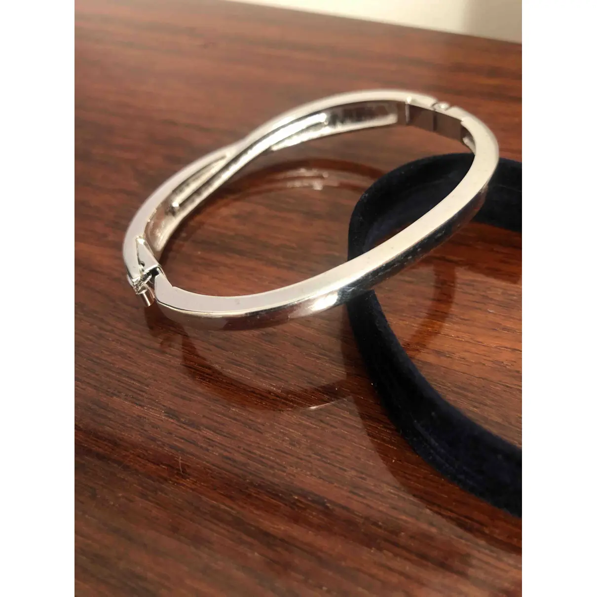Buy Swarovski Silver Steel Bracelet online