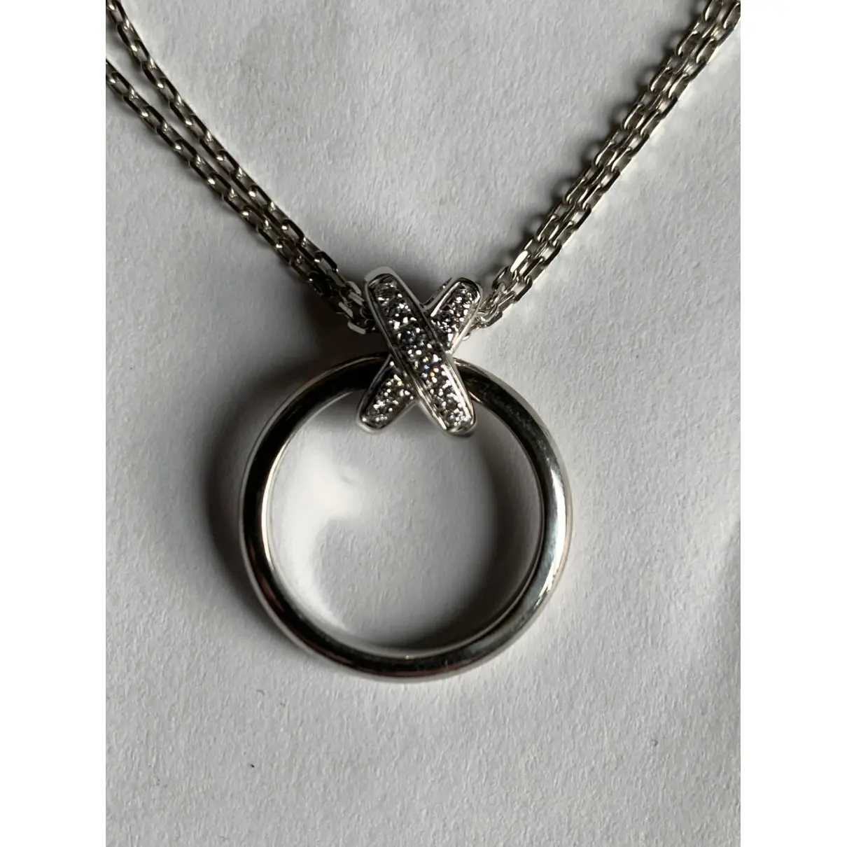Buy Chaumet White gold necklace online