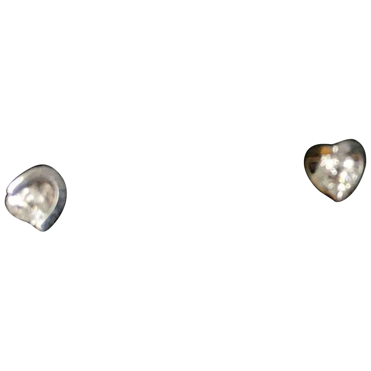 White gold earrings Goldsmiths