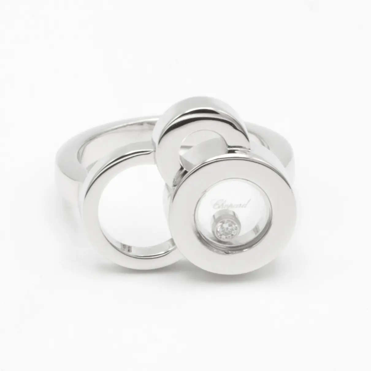 Buy Chopard Happy Diamonds white gold ring online