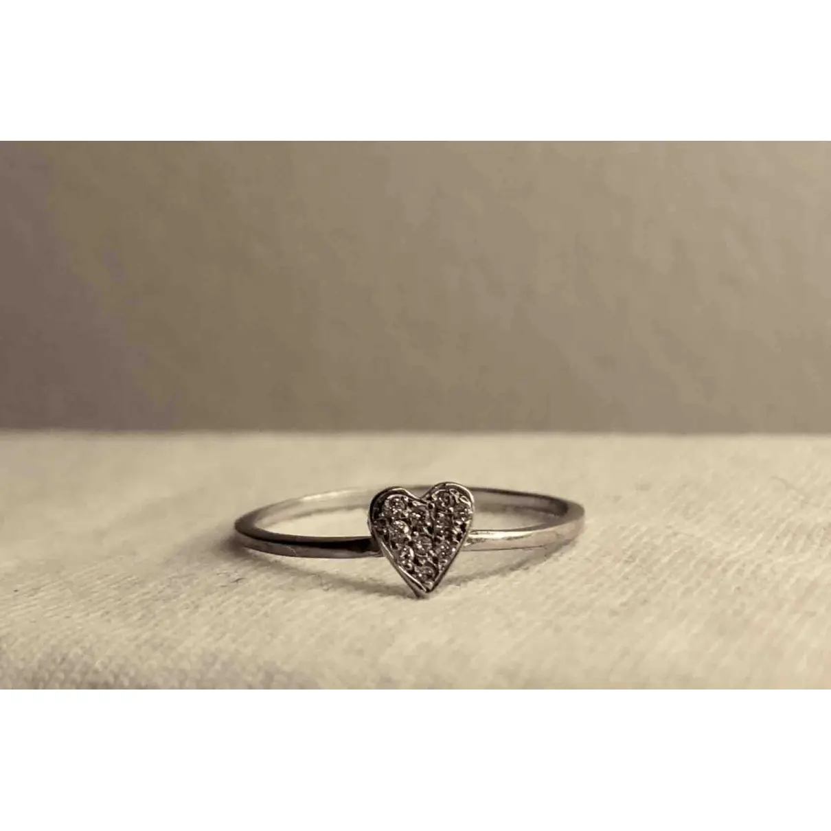 Ileana Makri White gold ring for sale