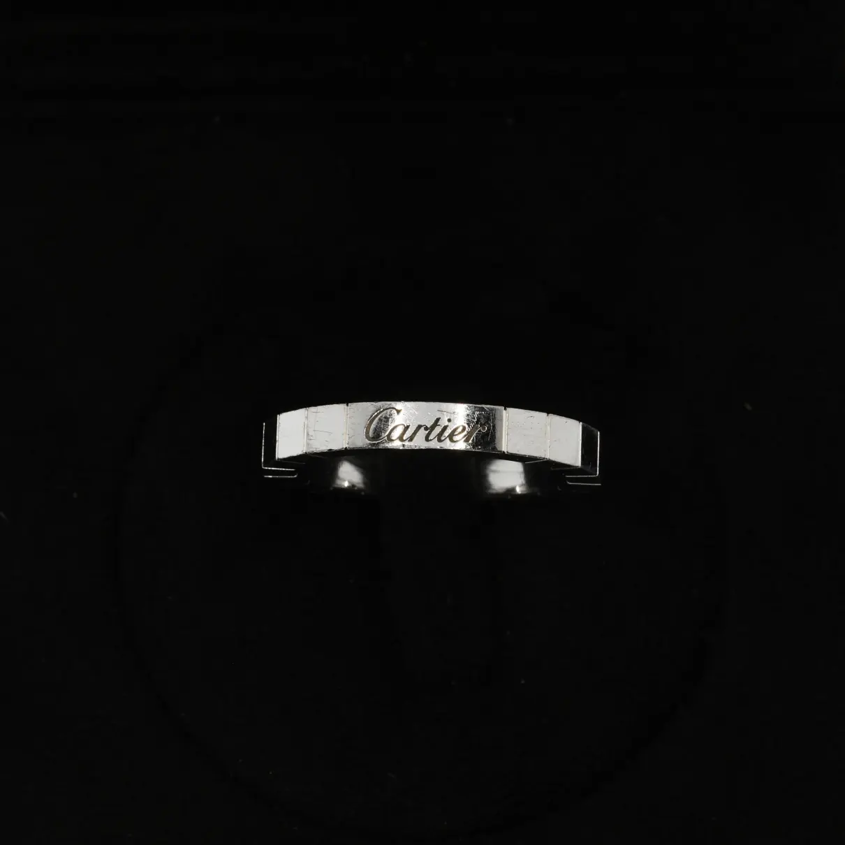Cartier Lanières white gold ring for sale