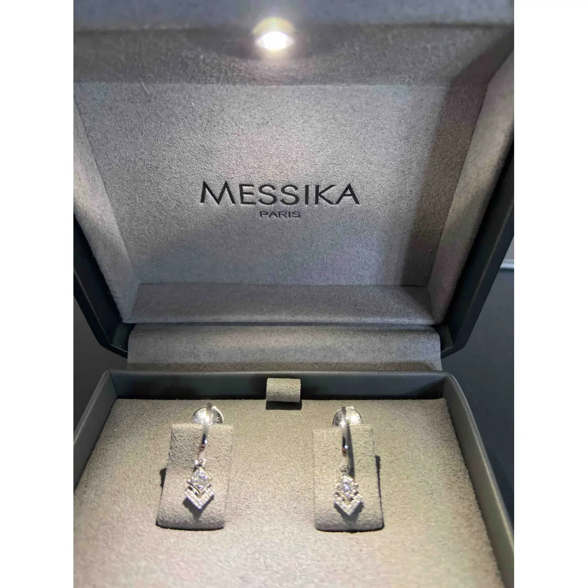 Buy Messika White gold earrings online
