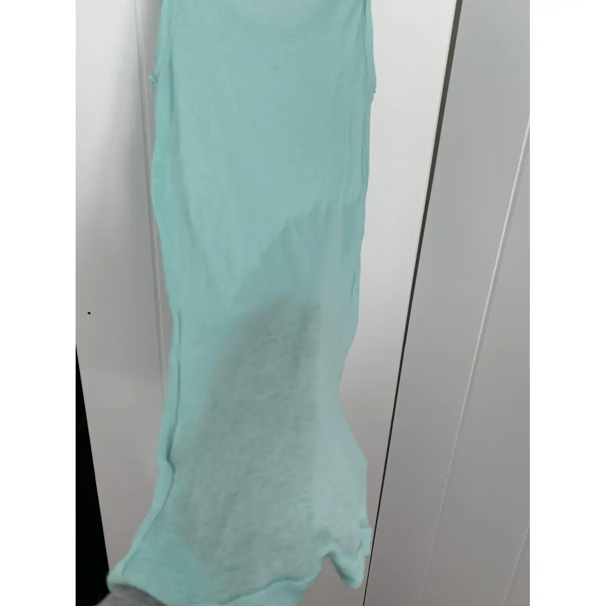 Turquoise Cotton Top American Vintage