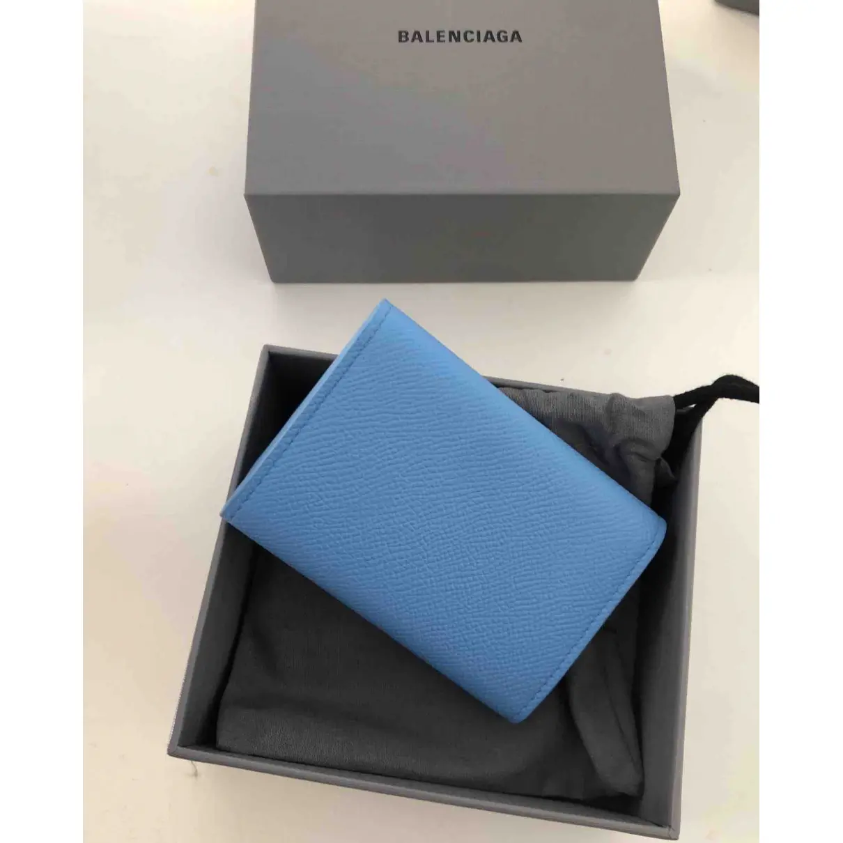 Buy Balenciaga Leather card wallet online