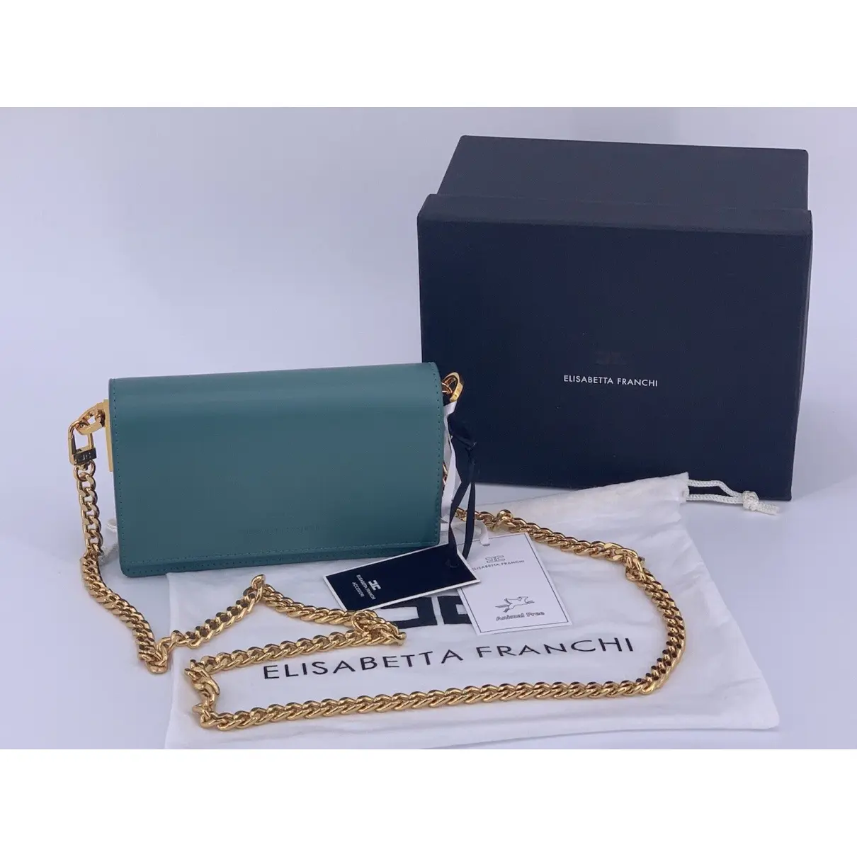 Buy Elisabetta Franchi Leather handbag online