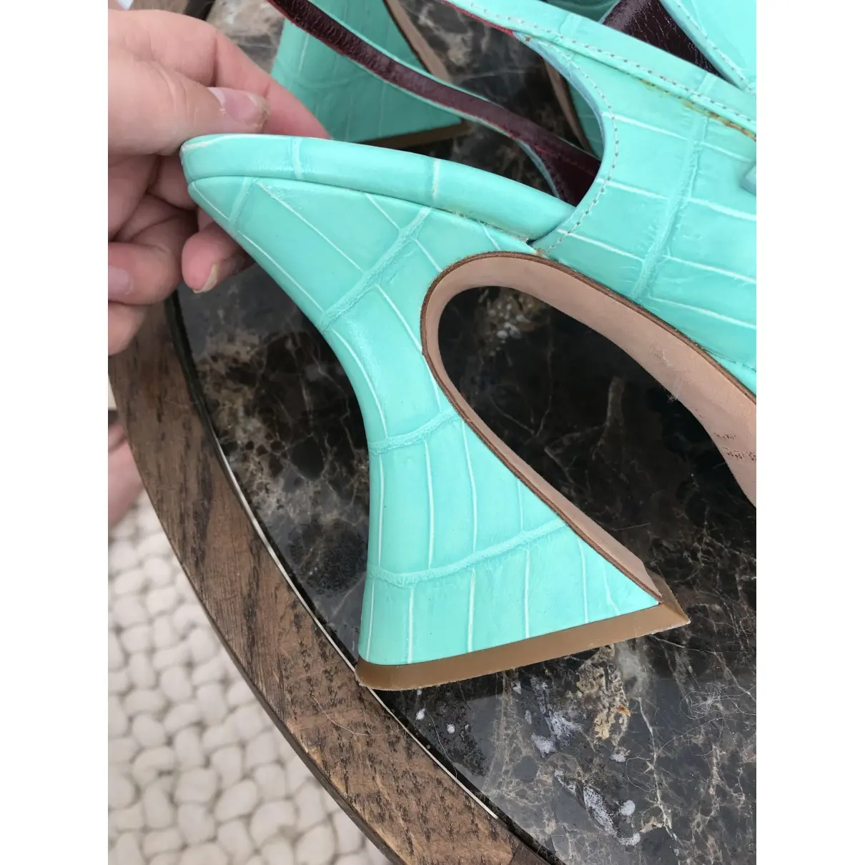 Leather heels Sies Marjan