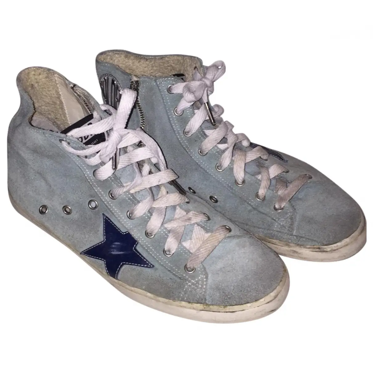 Turquoise Trainers Golden Goose