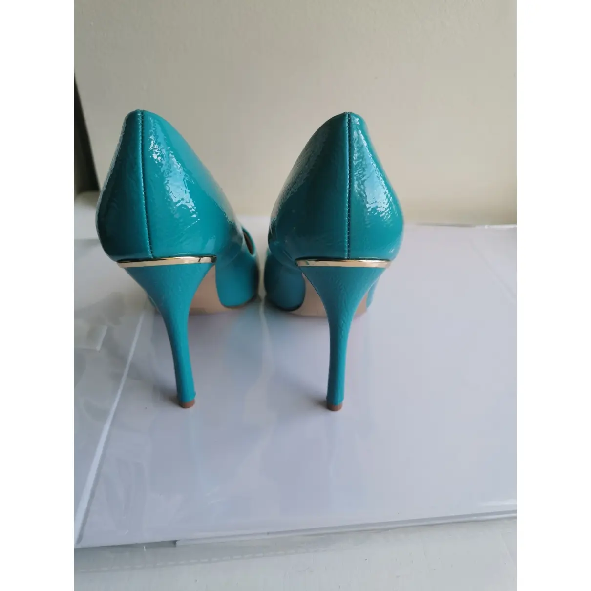 Buy River Island Patent leather heels online
