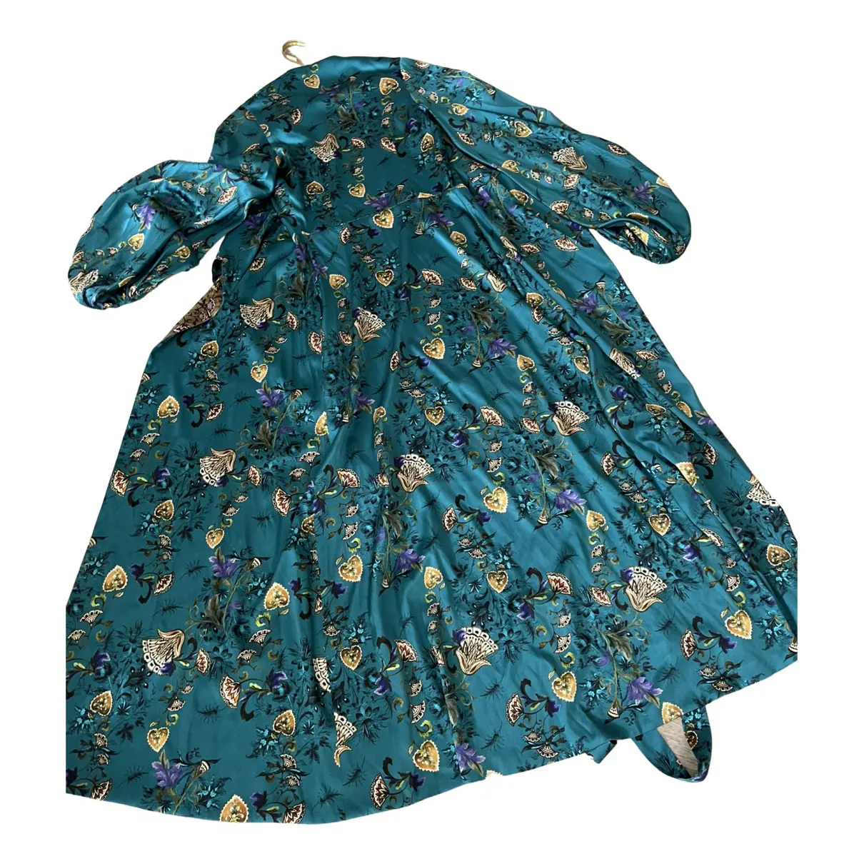 Buy Adriana Iglesias Silk maxi dress online