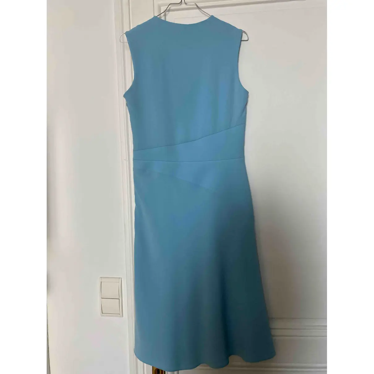 Buy Balenciaga Silk mid-length dress online