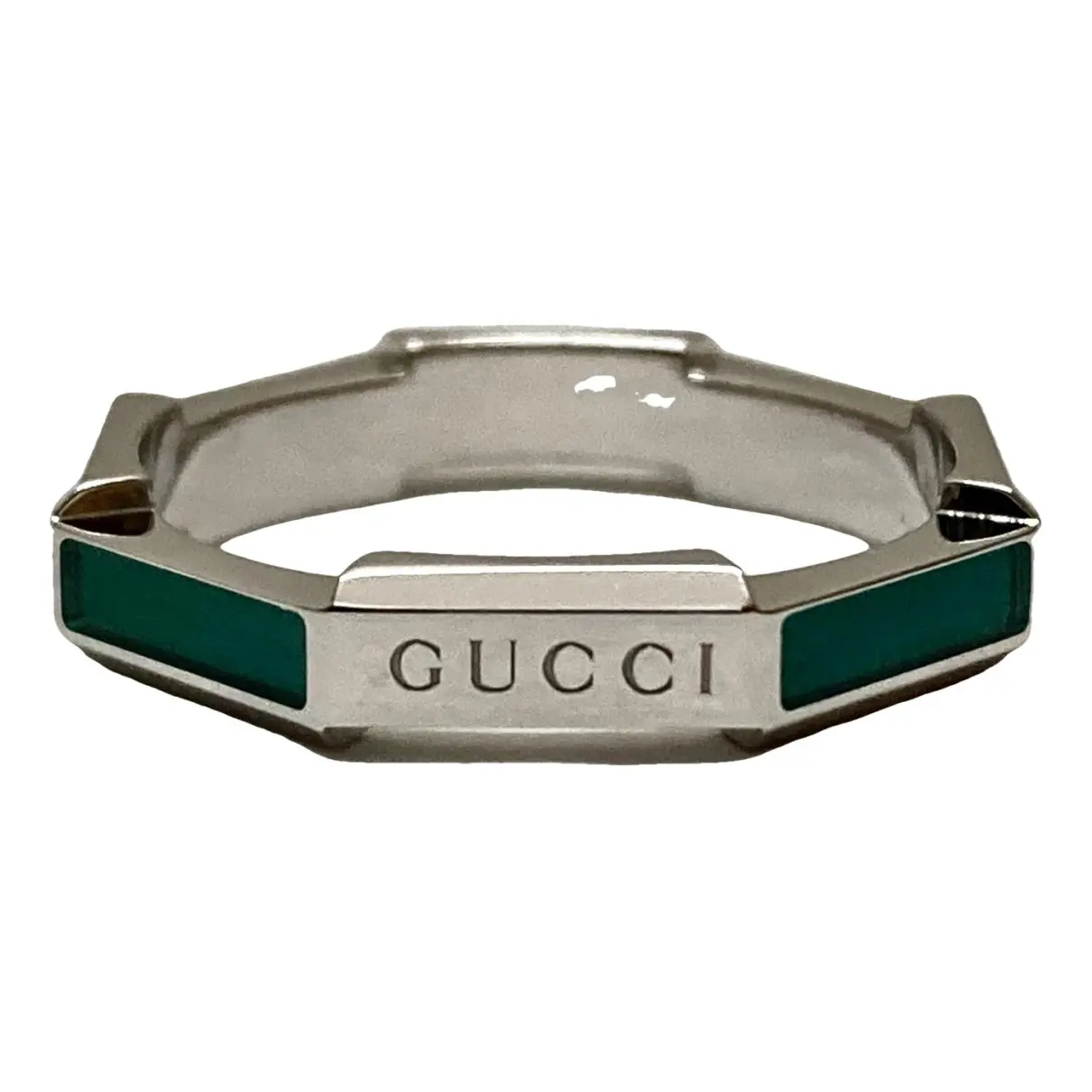 Gucci Link To Love white gold ring