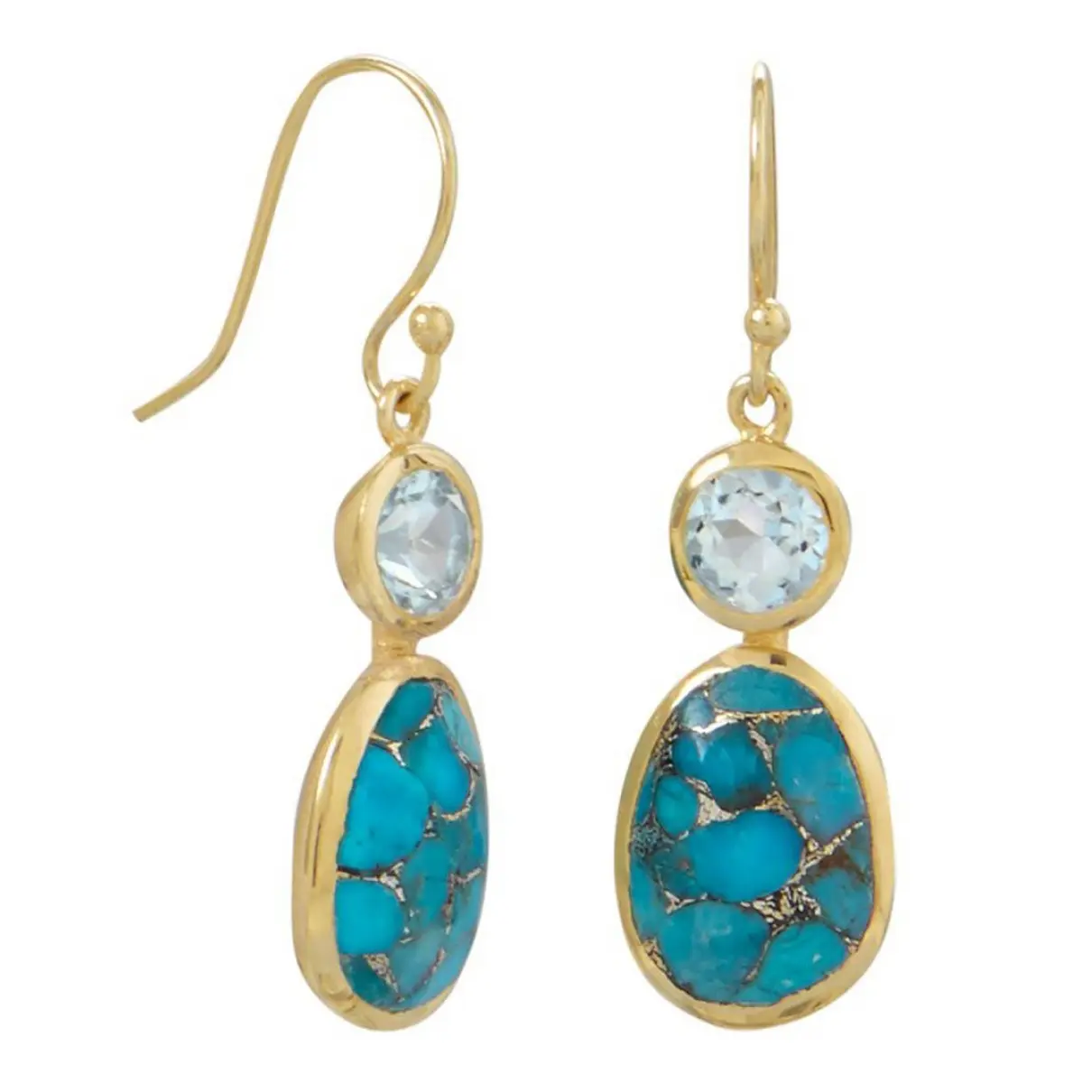 Liv Oliver Yellow gold earrings for sale