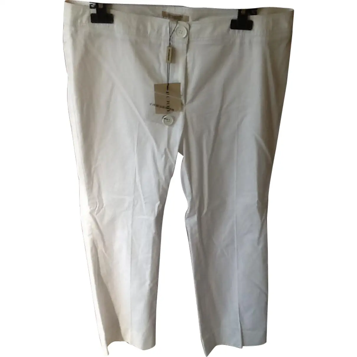 White Trousers Burberry
