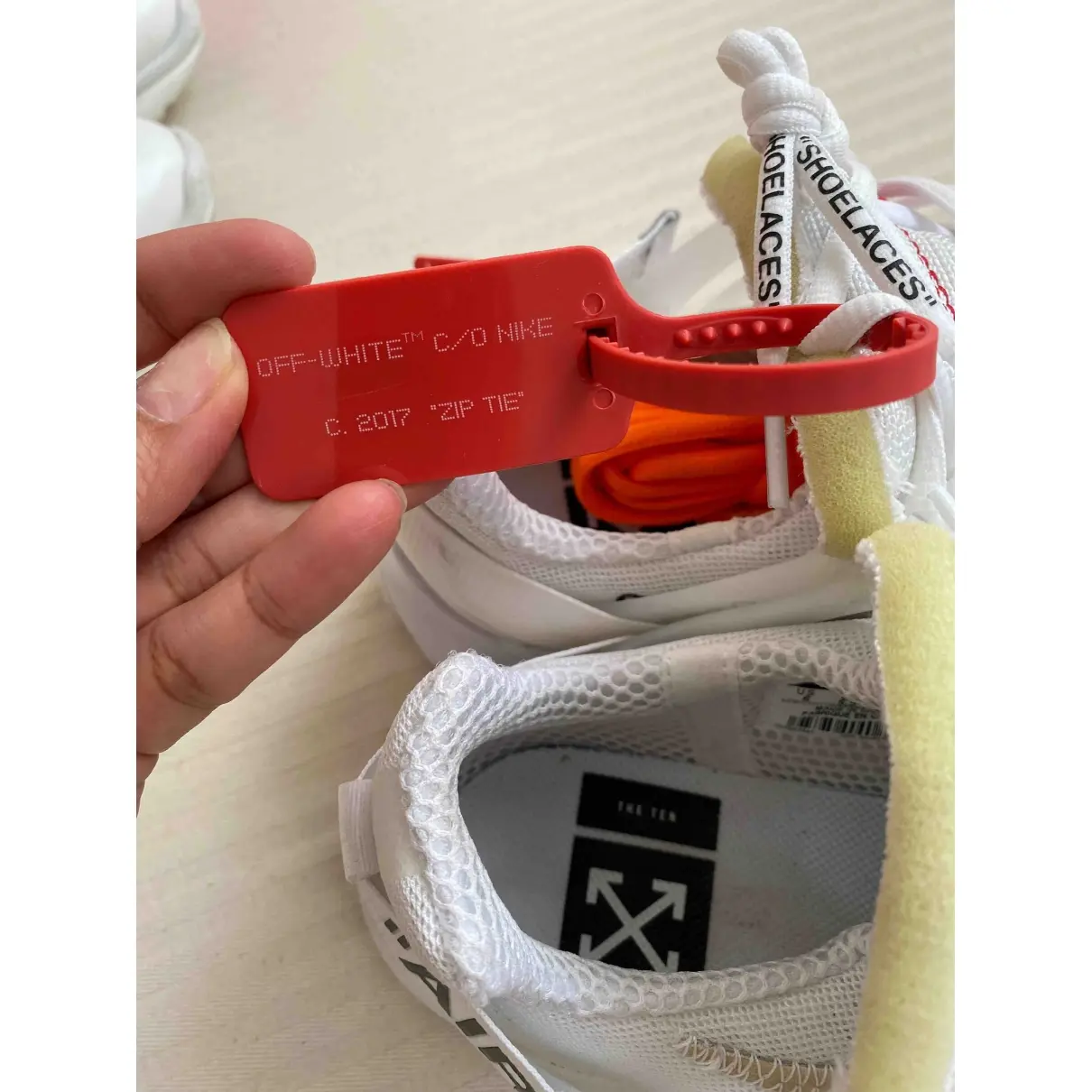 Air Presto cloth trainers Nike x Off-White