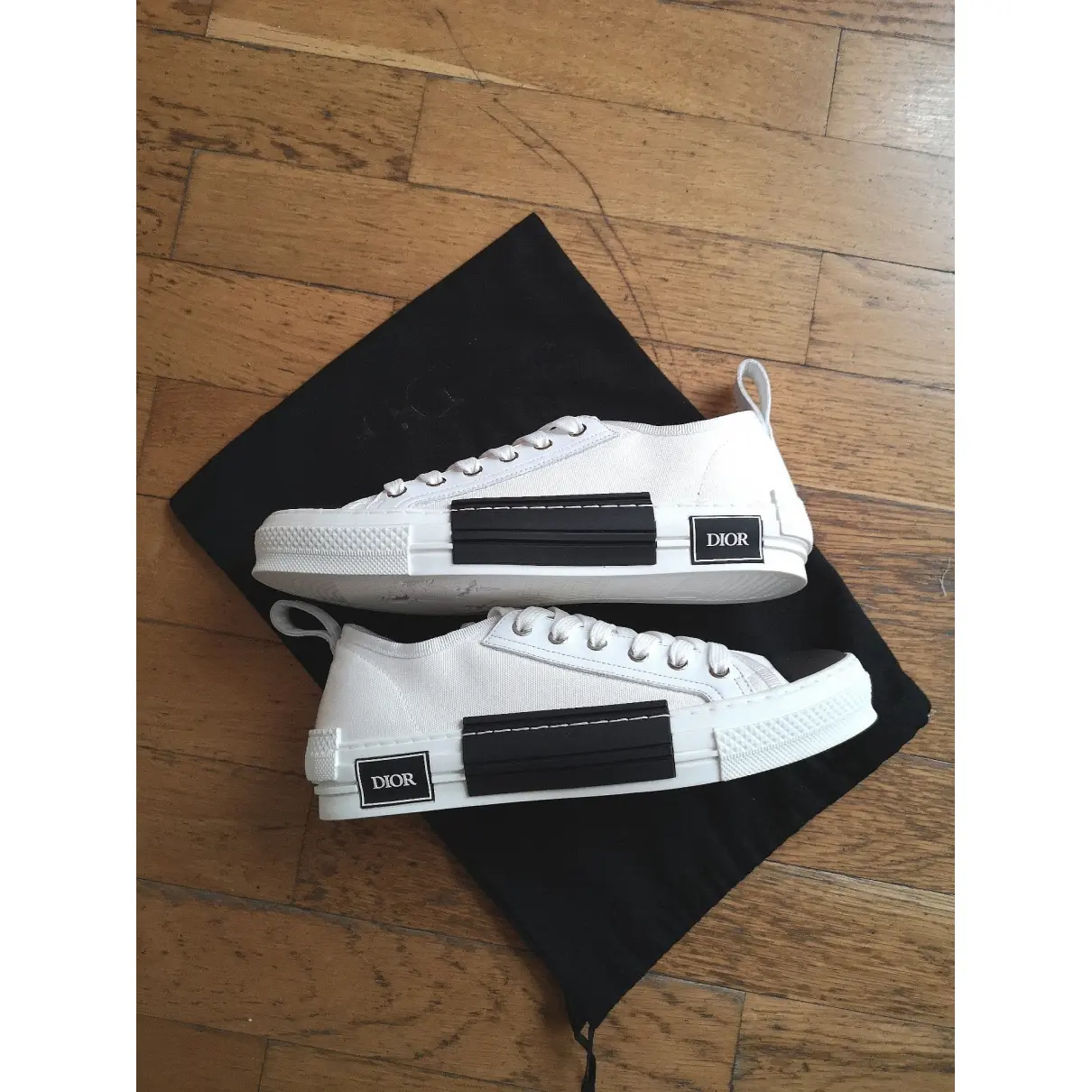 Buy Dior B23 cloth low trainers online