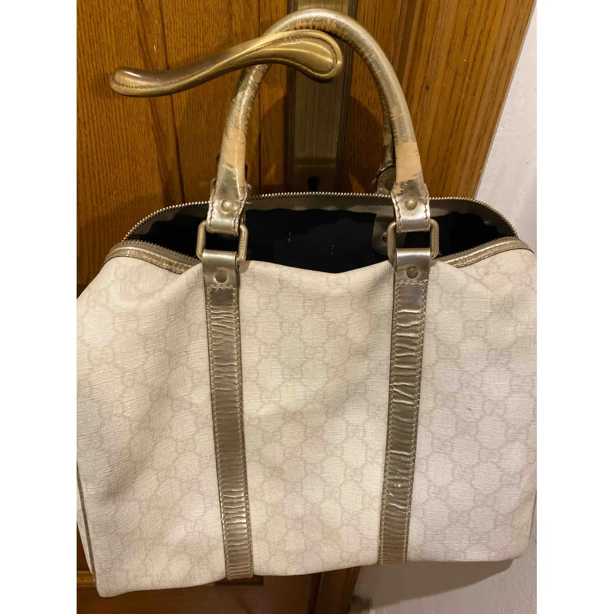 Gucci Boston cloth handbag for sale