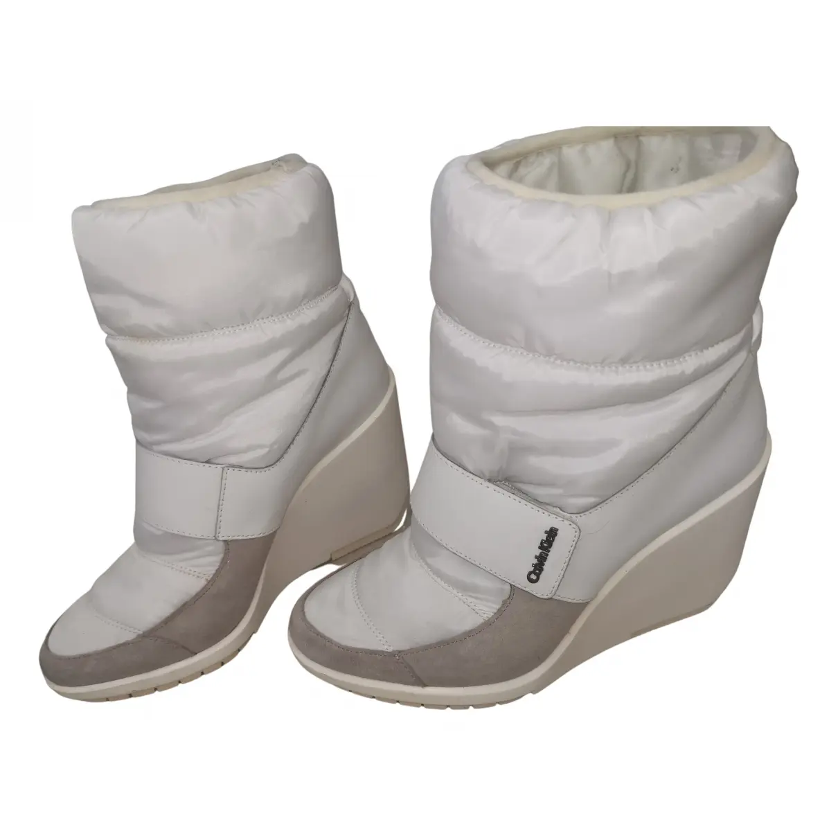 Cloth ankle boots Calvin Klein