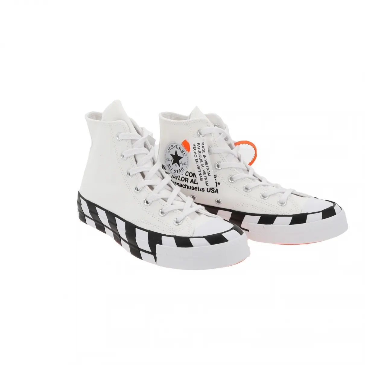 Converse x Off-White Cloth low trainers for sale