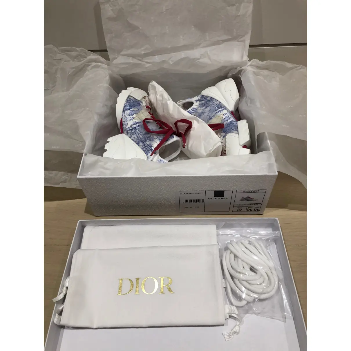 D-Connect cloth trainers Dior
