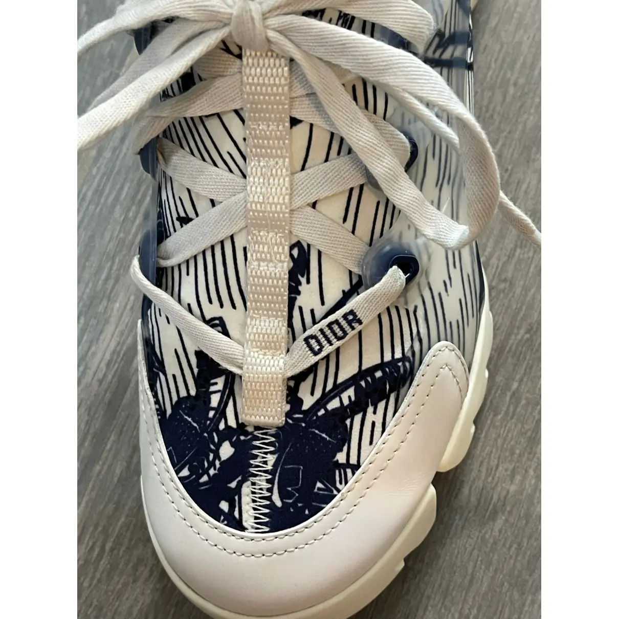 Buy Dior D-Connect cloth trainers online