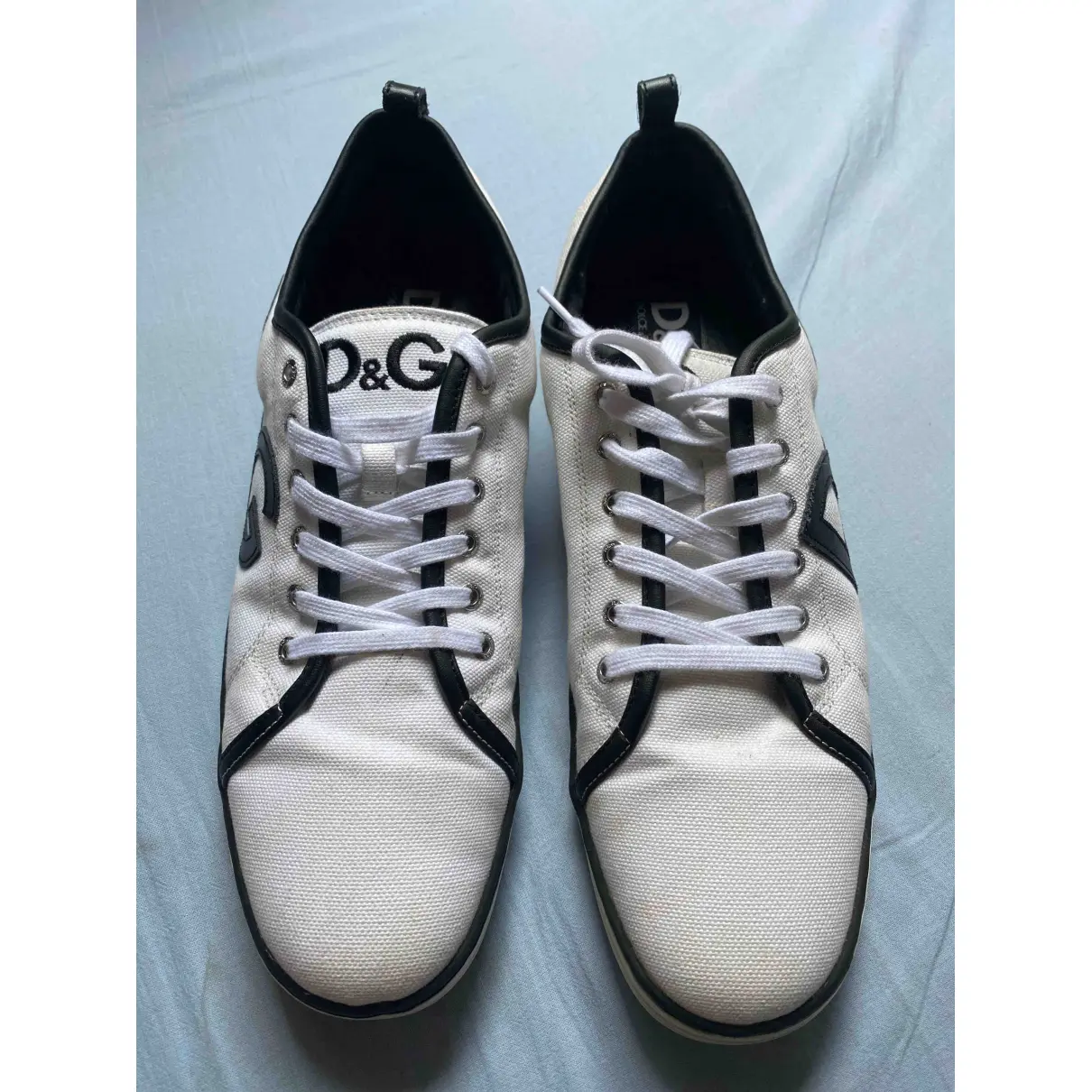 Cloth low trainers D&G